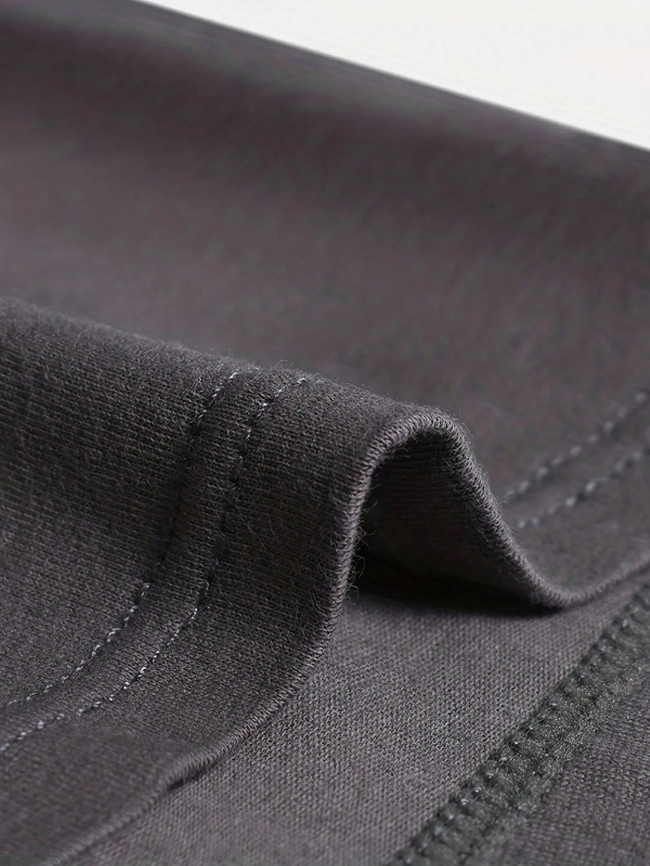 4pcs/Pack Men's Simple And Versatile Underwear With Woven Waistband