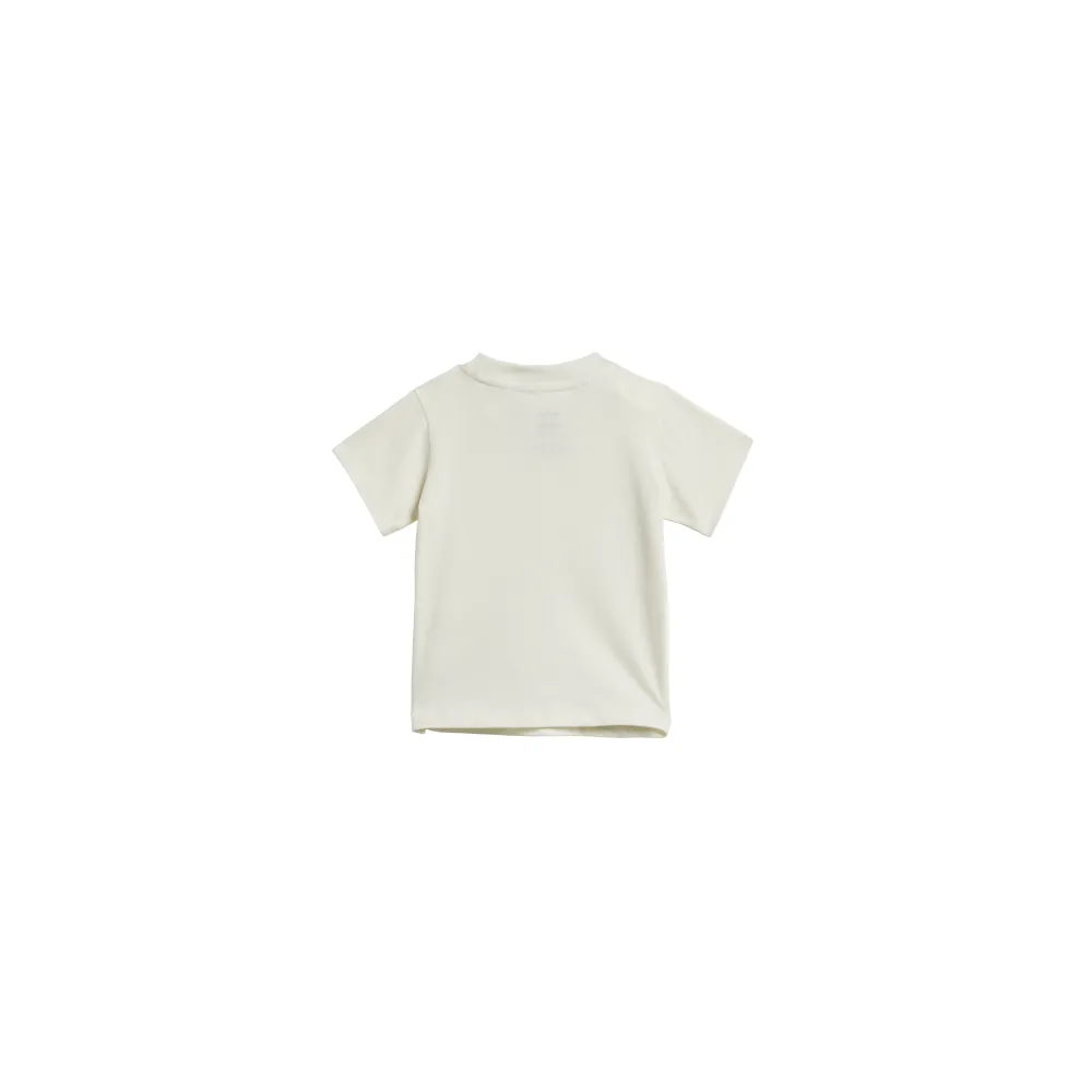adidas Infants Tie-Dyed Short Tee Set - Off White / Multicolour