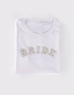 Bridal Pearls Cotton T-Shirt - Perfect Gift for the Bride
