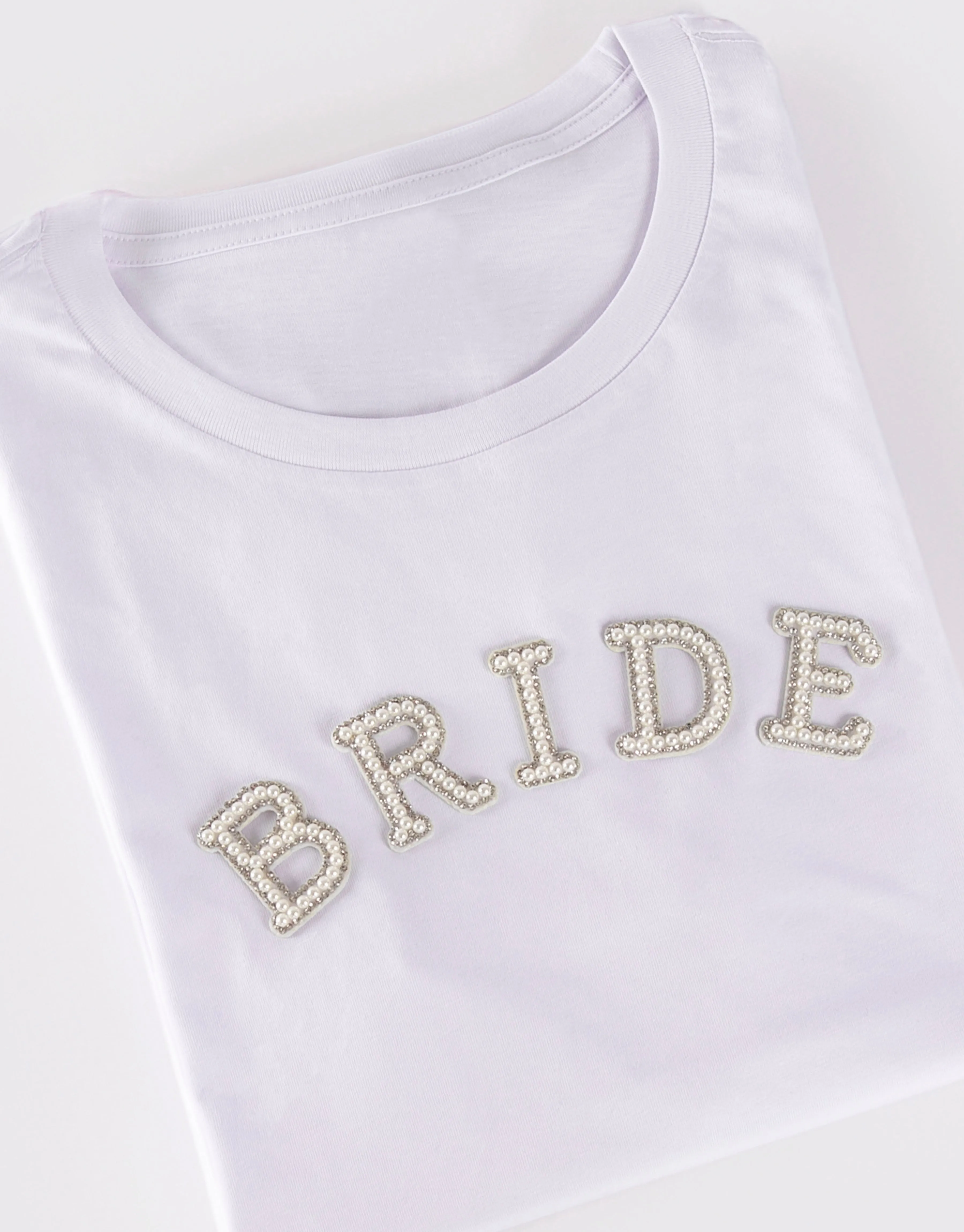 Bridal Pearls Cotton T-Shirt - Perfect Gift for the Bride