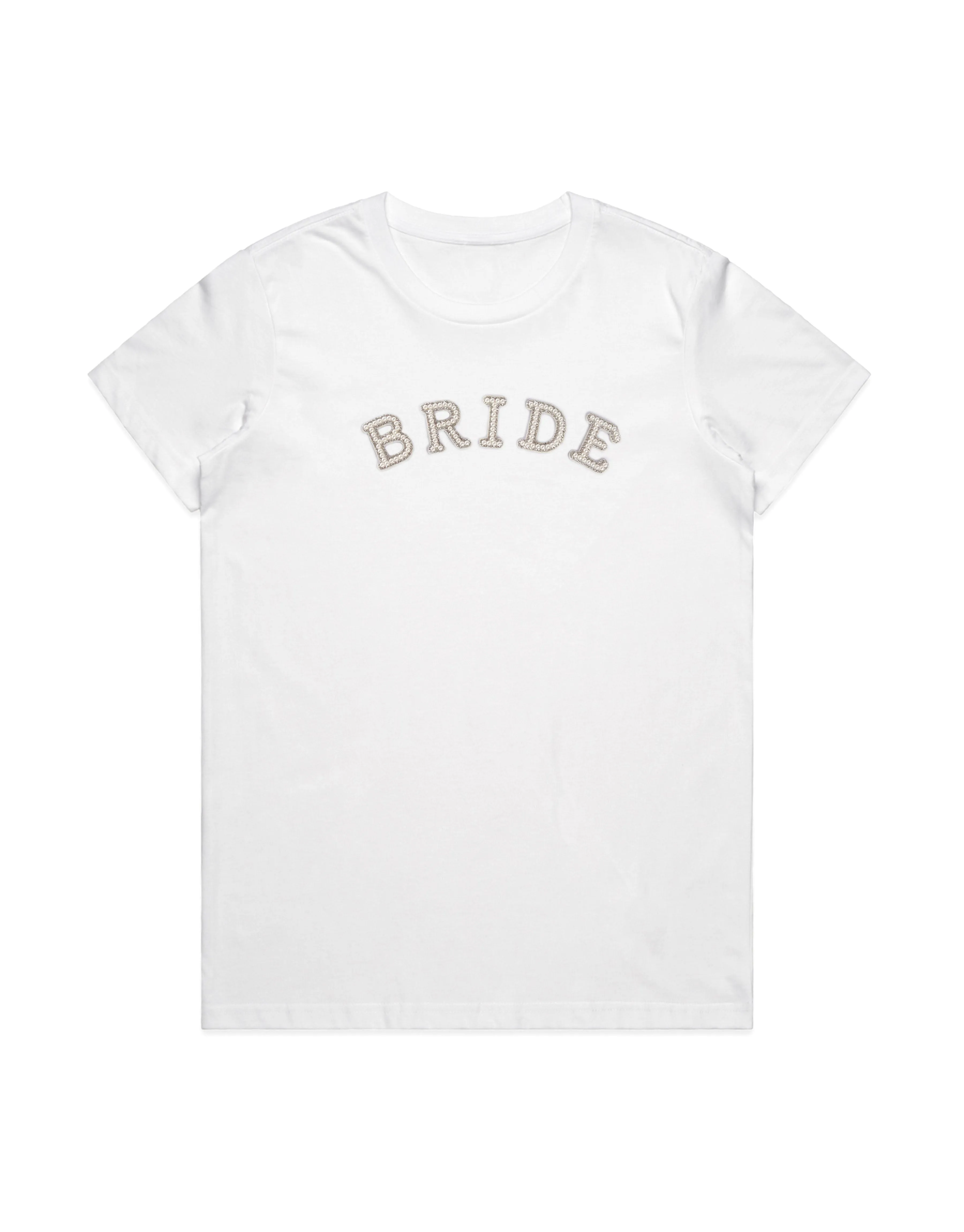 Bridal Pearls Cotton T-Shirt - Perfect Gift for the Bride