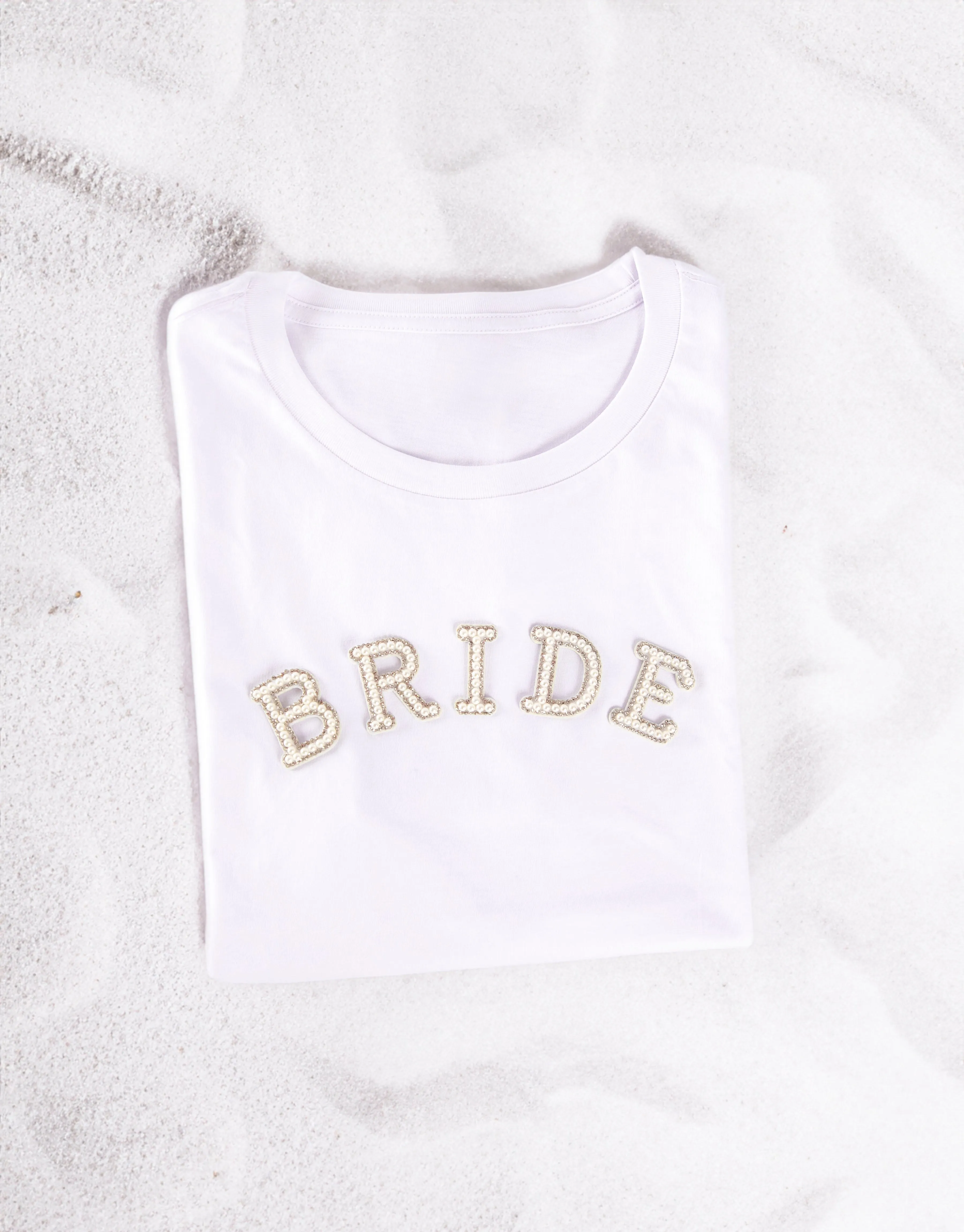 Bridal Pearls Cotton T-Shirt - Perfect Gift for the Bride