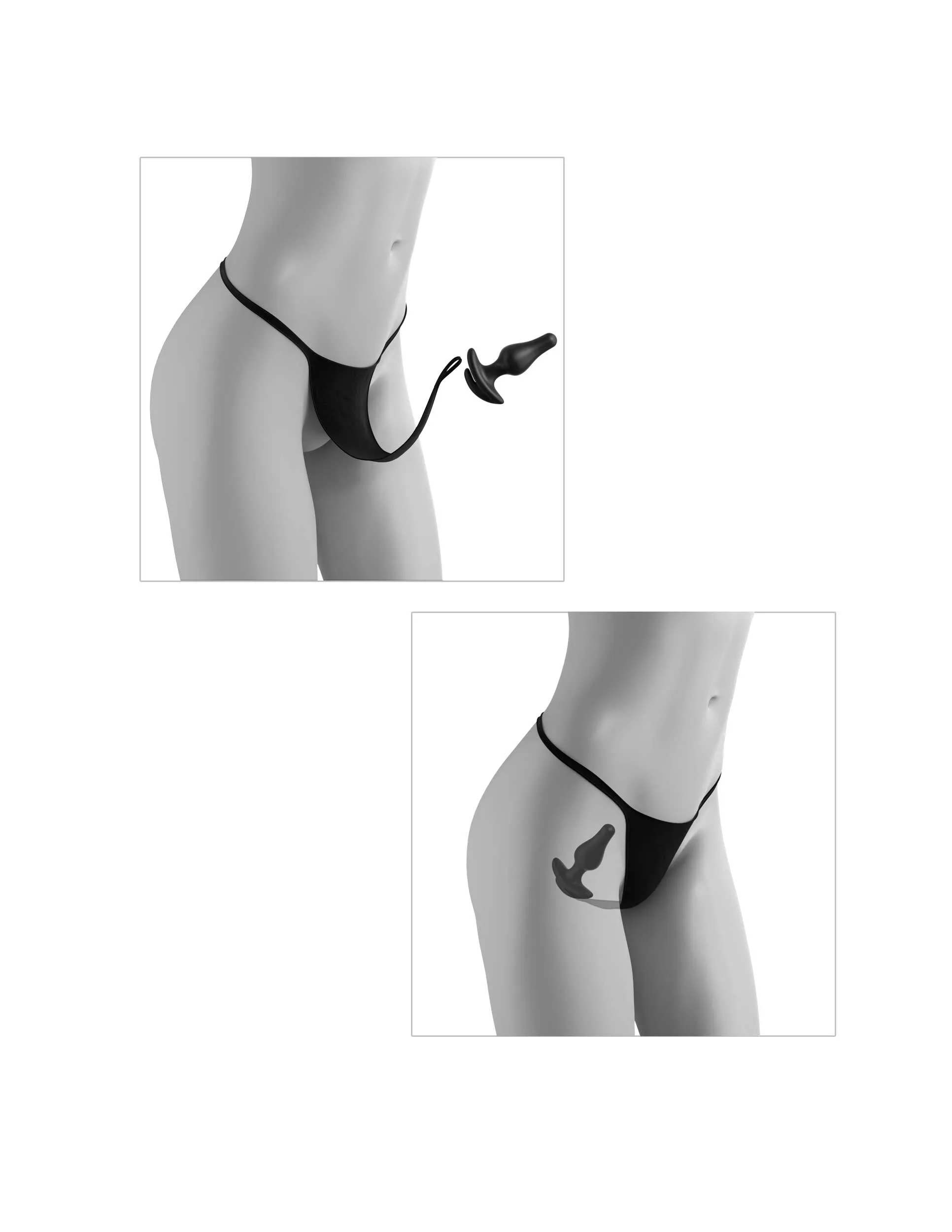 (d) Hookup Panties Bowtie Biki S-l