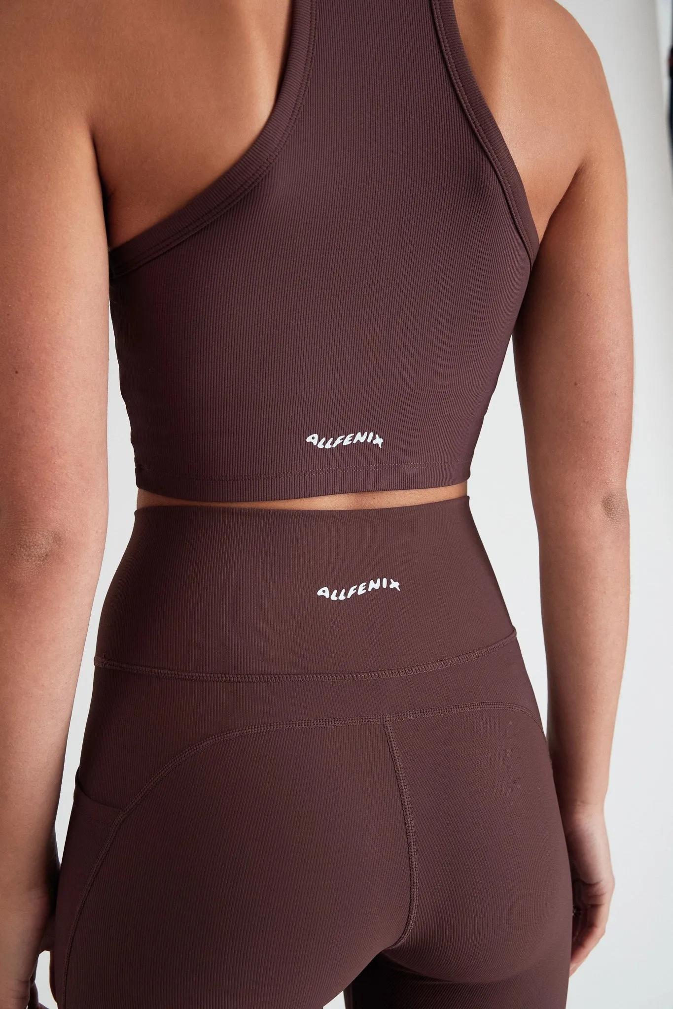 EcoRib Strap Racer Crop