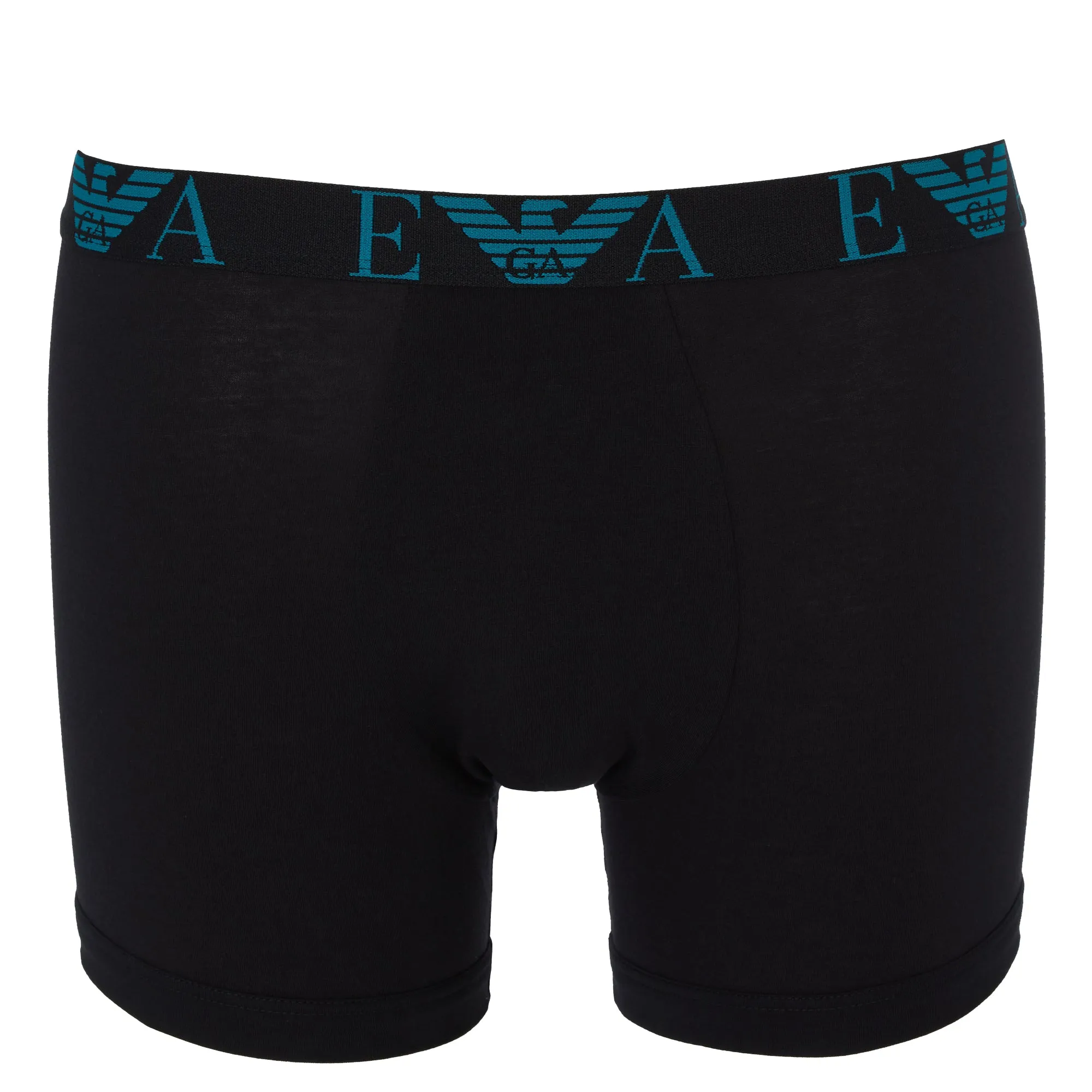 Emporio Armani Stretch Cotton Logo 3 Pack Boxers Black/Black/Black