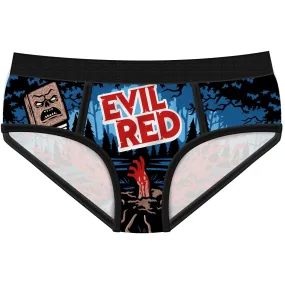 Evil Red Period Panties