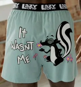 Lazy One It Wasn't Me Boxers