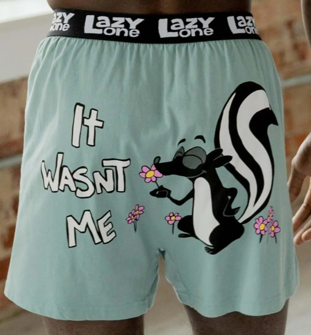 Lazy One It Wasn't Me Boxers