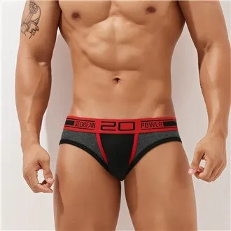 Men's Power Sport Patchwork Brief