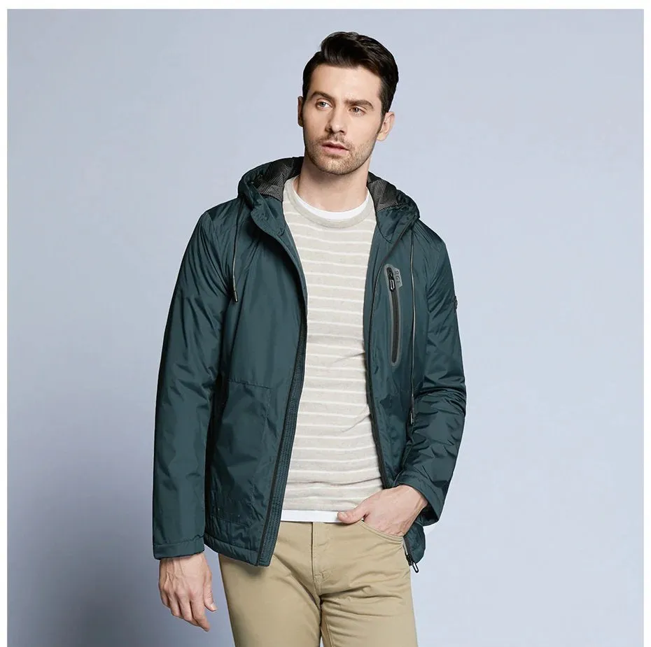 Men's Spring/Autumn Warm Casual Windproof Jacket