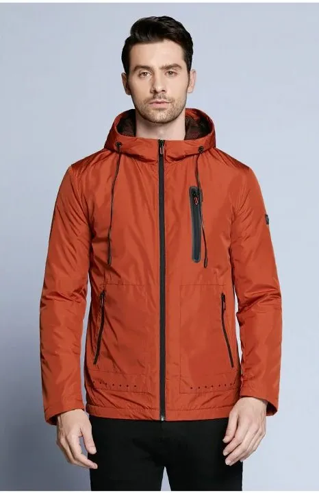Men's Spring/Autumn Warm Casual Windproof Jacket