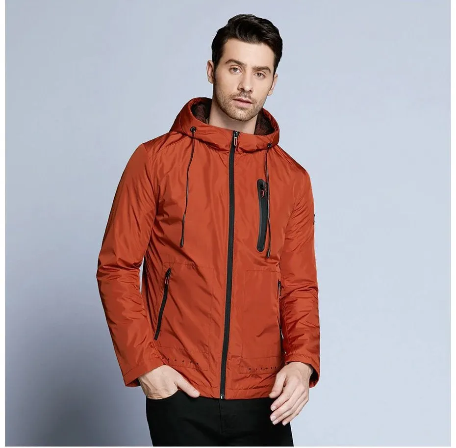 Men's Spring/Autumn Warm Casual Windproof Jacket