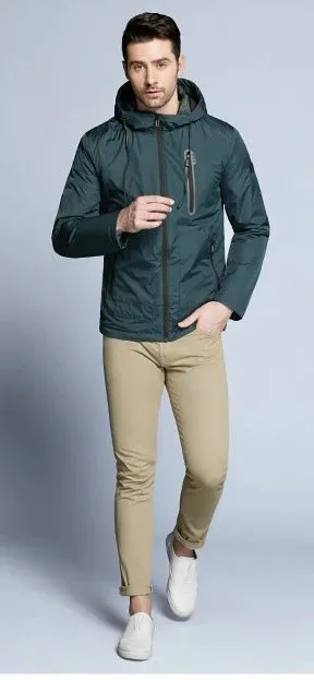 Men's Spring/Autumn Warm Casual Windproof Jacket