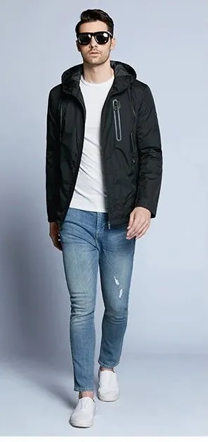 Men's Spring/Autumn Warm Casual Windproof Jacket
