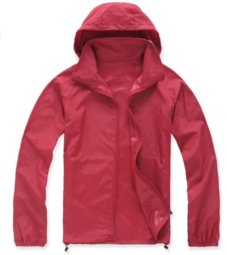 Men's Spring/Summer Quick Dry Waterproof Ultra-Light Windbreaker