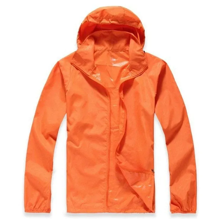 Men's Spring/Summer Quick Dry Waterproof Ultra-Light Windbreaker