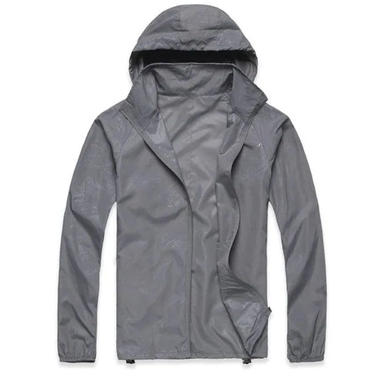 Men's Spring/Summer Quick Dry Waterproof Ultra-Light Windbreaker