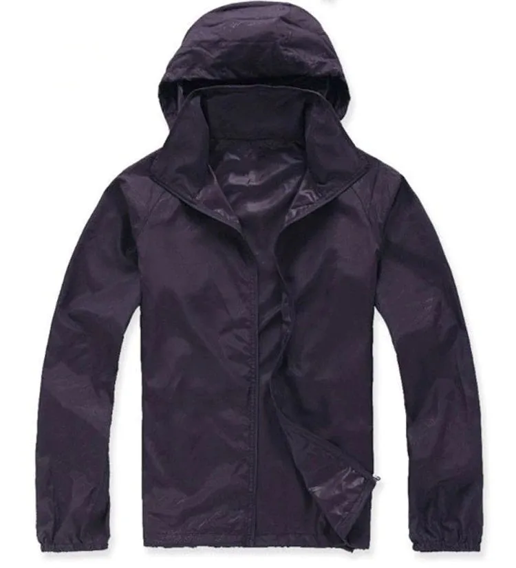 Men's Spring/Summer Quick Dry Waterproof Ultra-Light Windbreaker