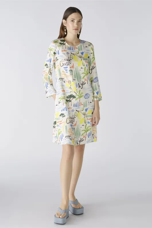 Multi Print Shift Dress