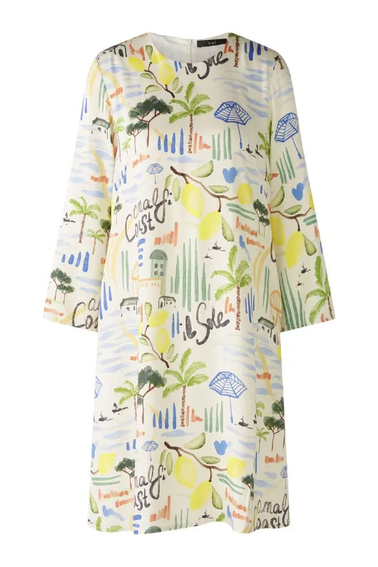 Multi Print Shift Dress