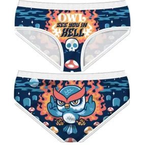 Owl See You In Hell Womens Panties
