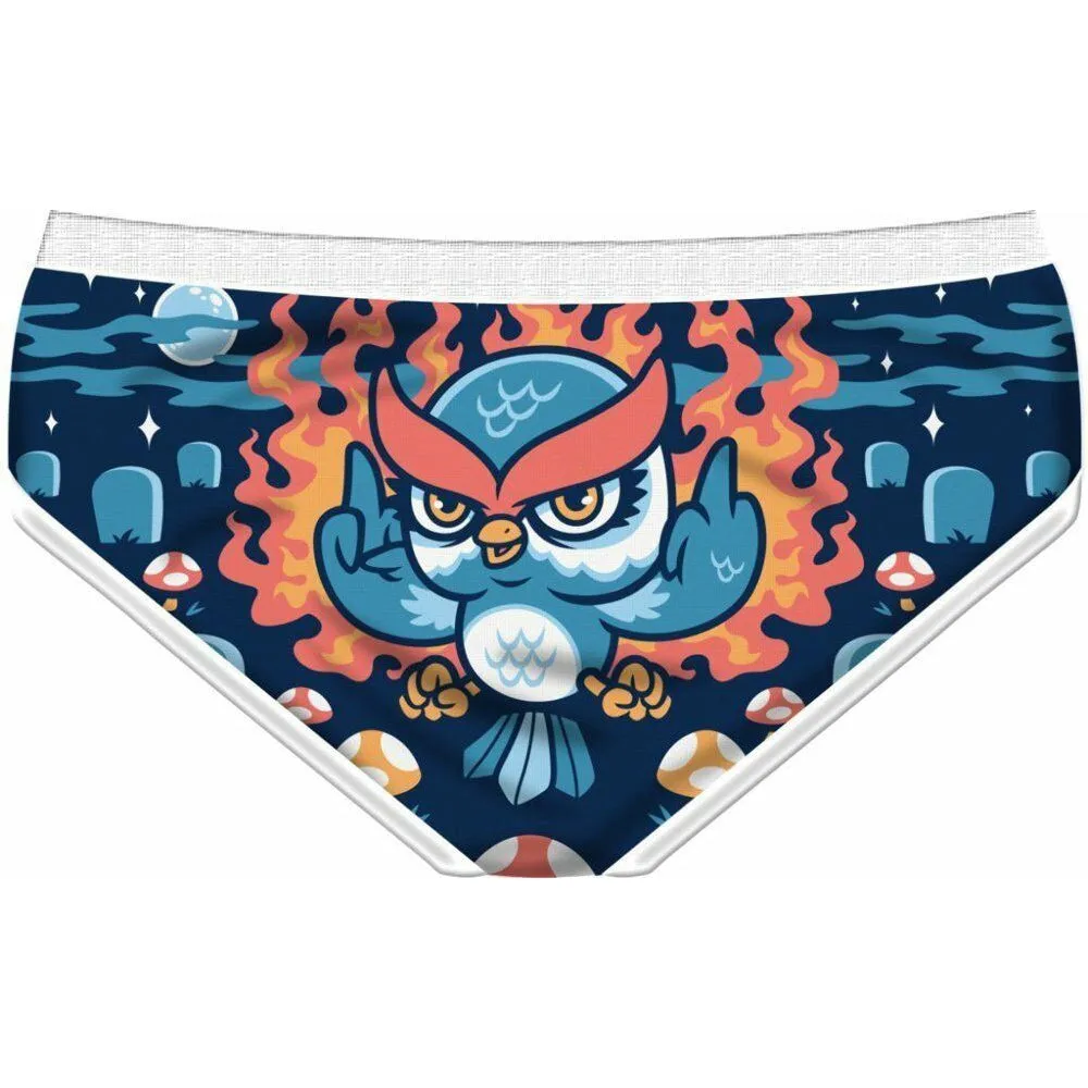 Owl See You In Hell Womens Panties