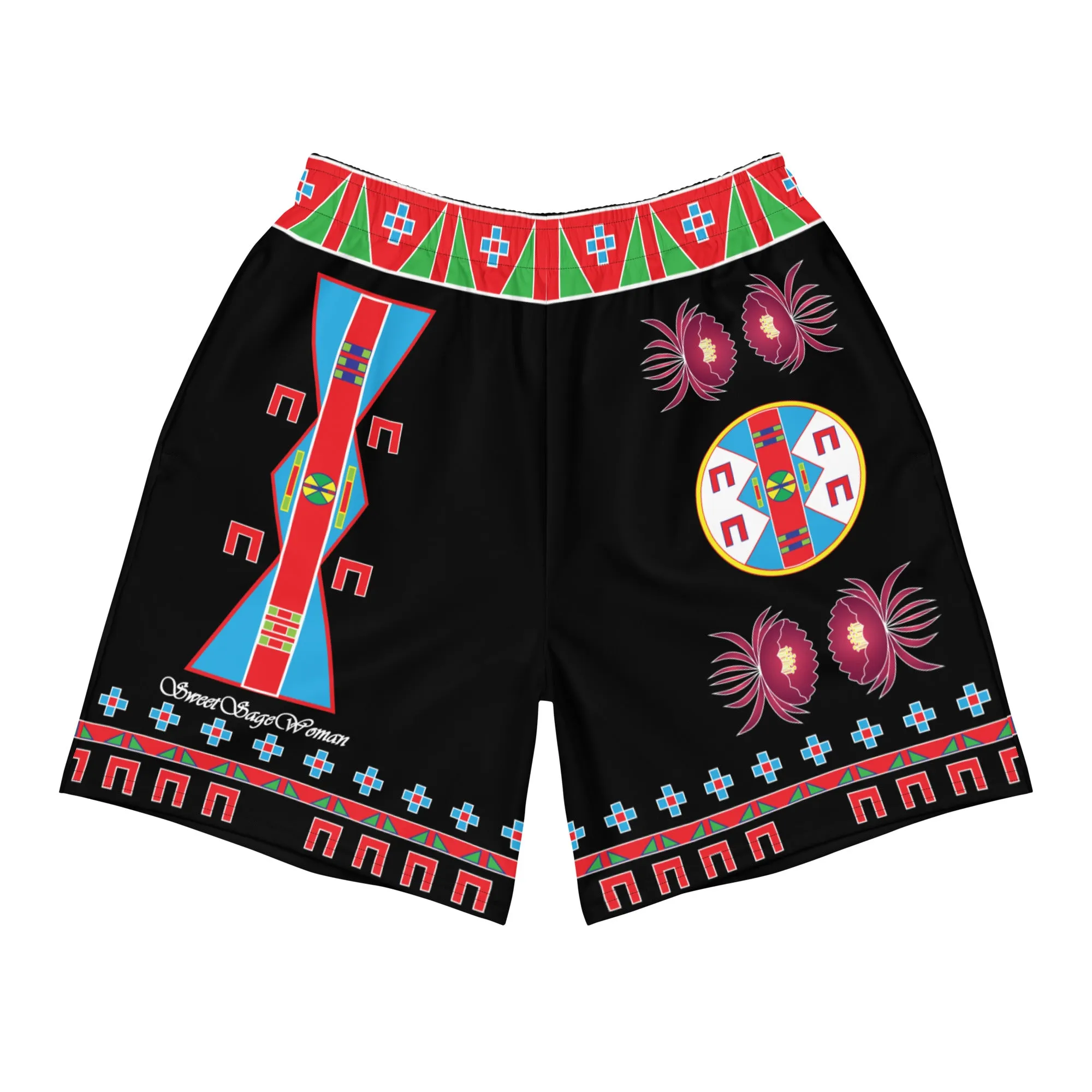 Patience Men's Black Recycled Athletic Shorts