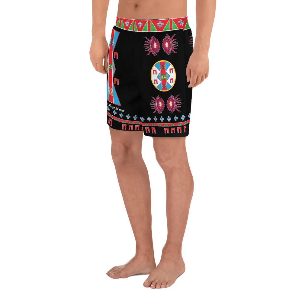 Patience Men's Black Recycled Athletic Shorts
