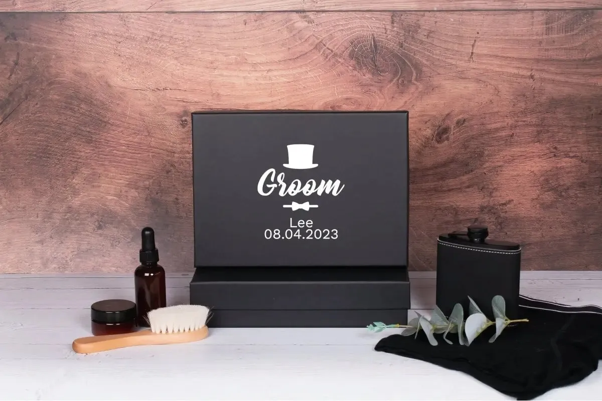 Personalised Groom Gift Box, Groom To Be Gift Set, Wedding Groom Gift, The Groom Gifts, Wedding Day Gift, Groom Set