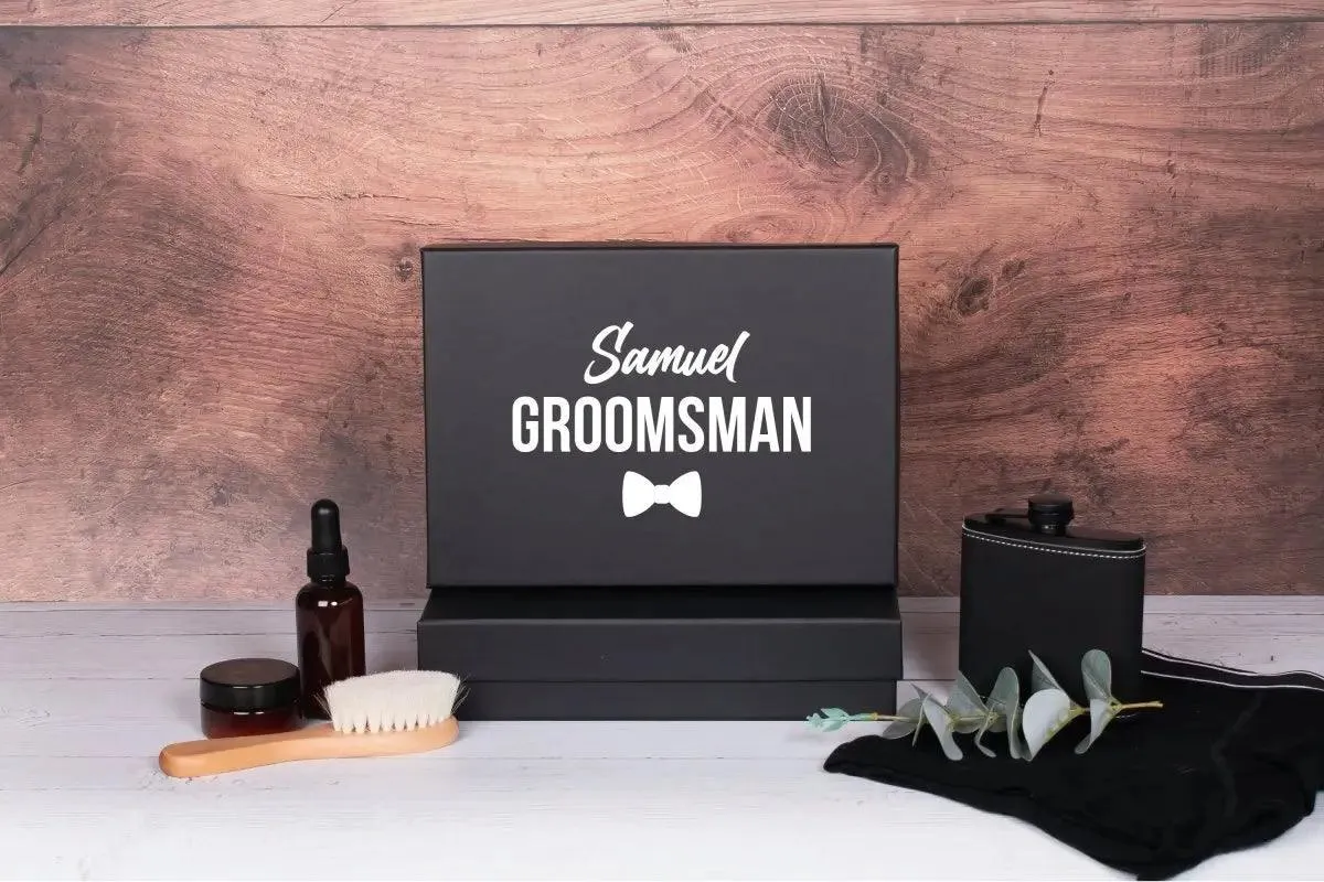 Personalised Groomsman Gift Box, Best Man Proposal Gift Box, Thank You Best Man Gift Box, Groomsman Gift, Wedding Thank You Gifts