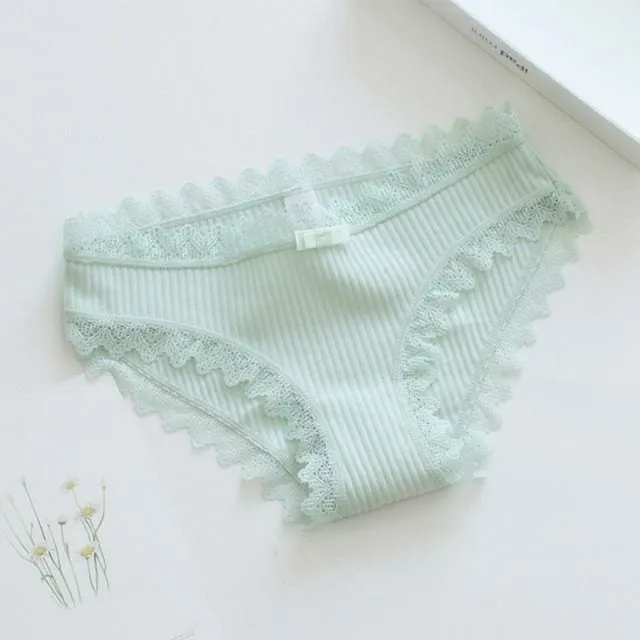 Sexy Cotton Briefs Lovely Girls Underwear