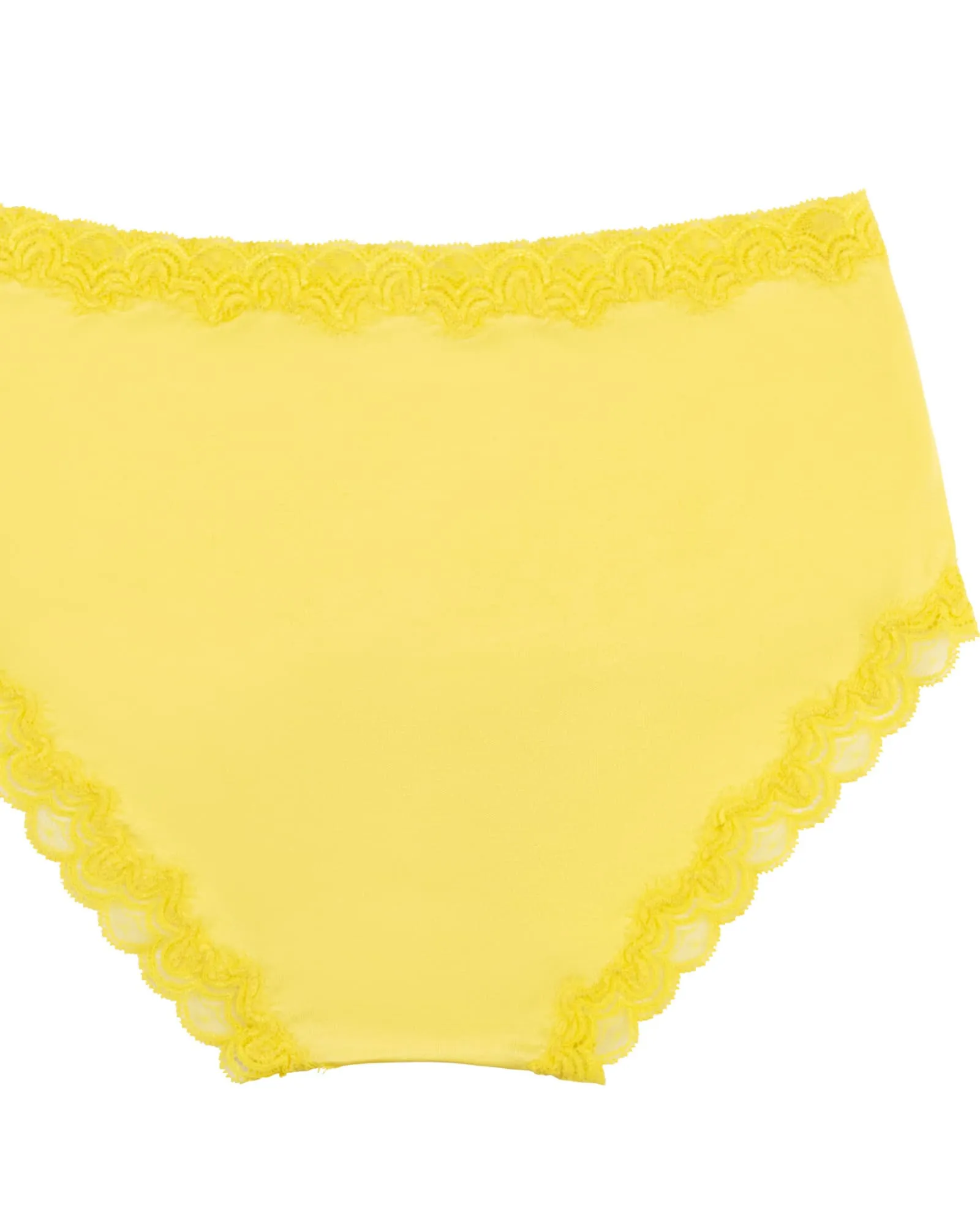 Soft Silks Days of the Week Panties | Hump Day in Lemon Zest
