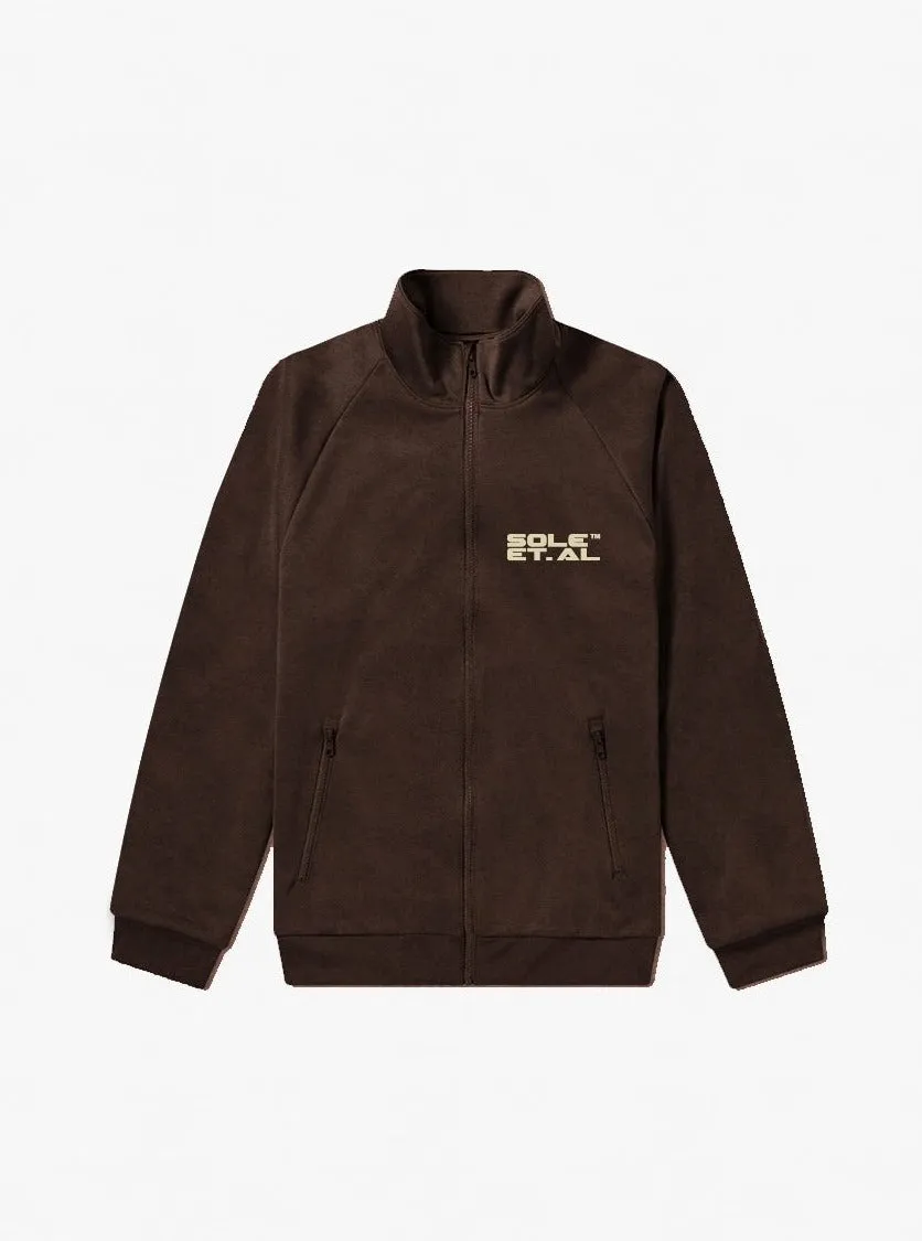 Sole et. Al Modern-Earth Flared Tracksuit : Brown