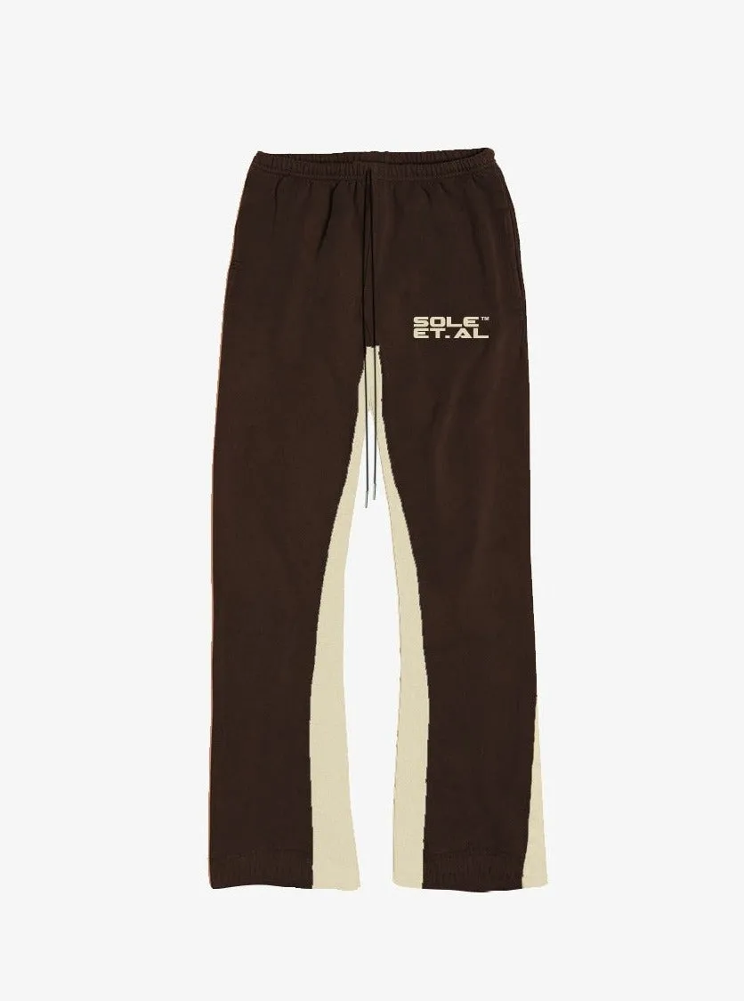 Sole et. Al Modern-Earth Women's Flared Tracksuit : Brown