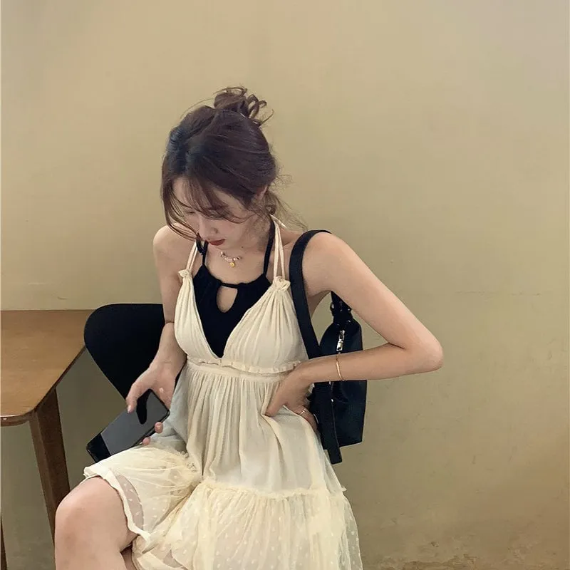 Summer Strap Mini Dresses
