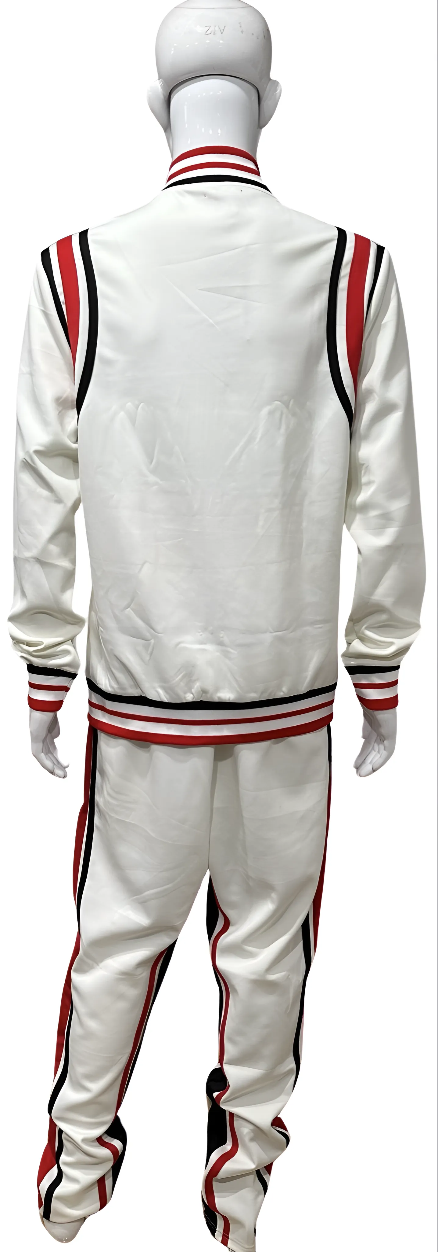 ^UCXX^ (WHITE-MULTI) ZIP UP TRACKSUITS (ACTIVEWEAR)