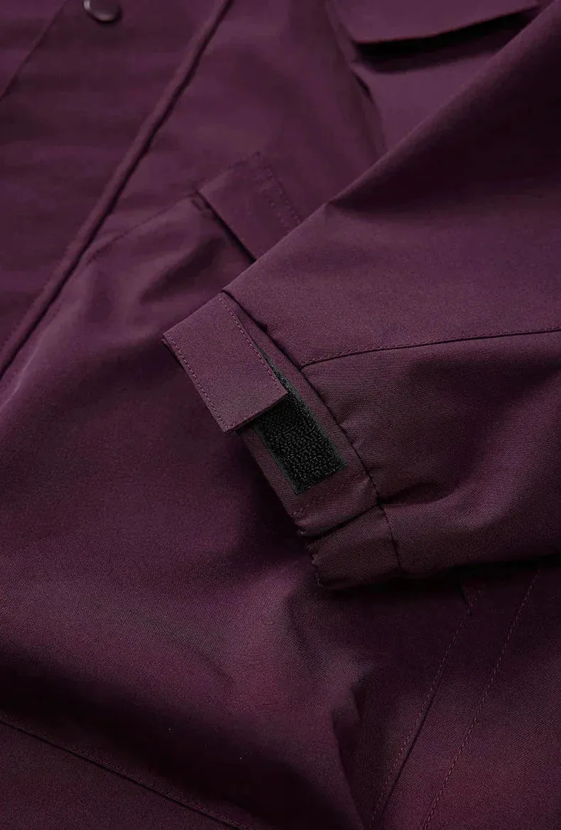 Windbreaker Jacket in Brown Color