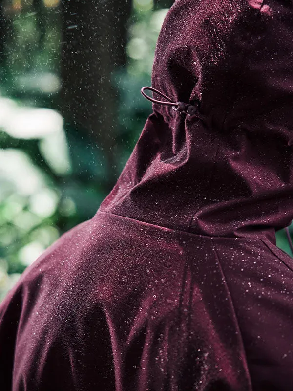Windbreaker Jacket in Dark Grey Color