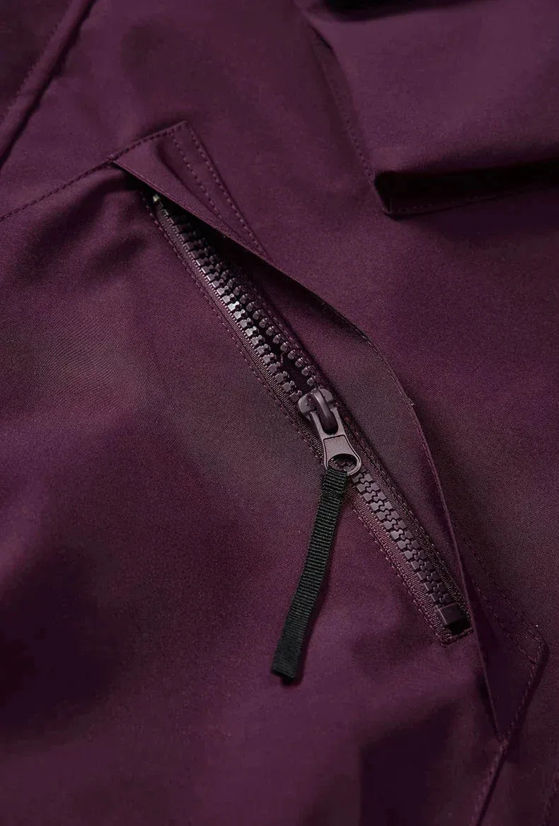 Windbreaker Jacket in Dark Grey Color