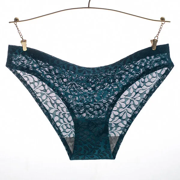 Women Low Waist Sexy Thongs Seamless Elastic Panties