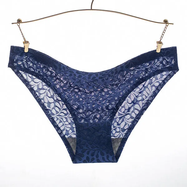 Women Low Waist Sexy Thongs Seamless Elastic Panties