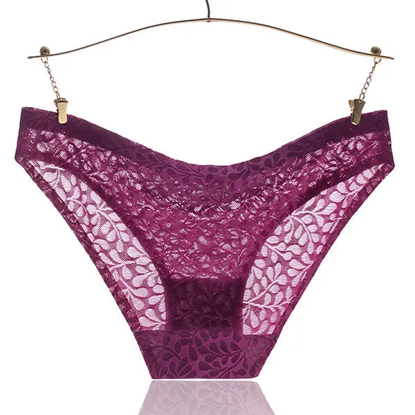 Women Low Waist Sexy Thongs Seamless Elastic Panties