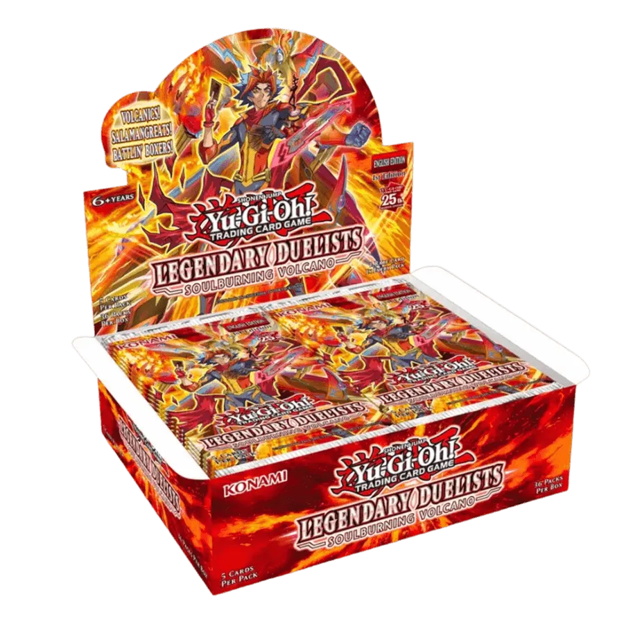Yu-Gi-Oh - Soulburning Volcano Booster Box